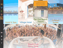 Tablet Screenshot of faroutclub.com